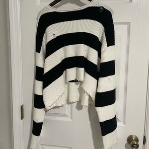 Princess Polly oversized striped sweater